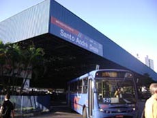 Terminal do ônibus de Santo André