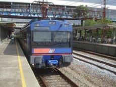 Estação de trem da CPTM Prefeito Saladino em Santo André