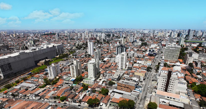 Vista aérea bairro Tucuruvi