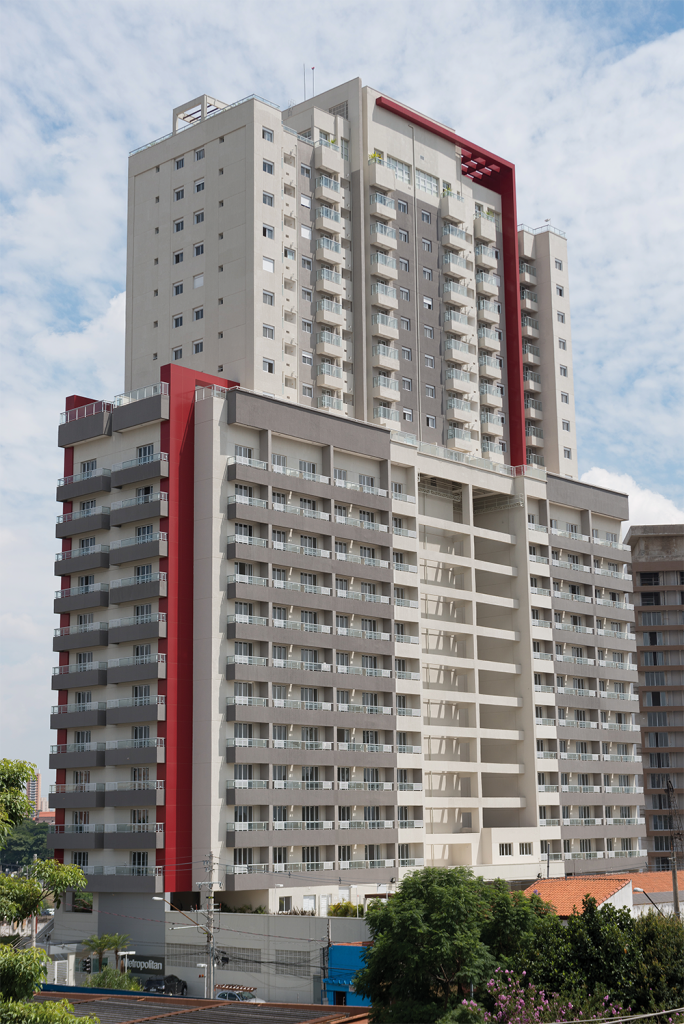 Fachada Metropolitan Comercial Tibério Construtora