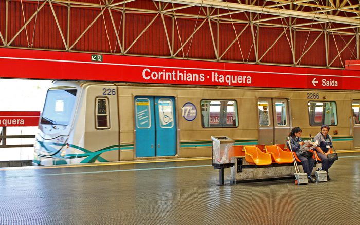 Estação Corinthians-Itaquera Tibério Construtora