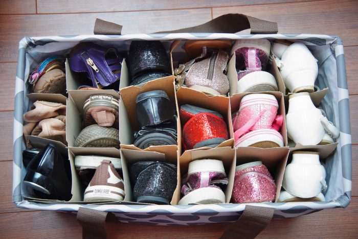 Mantenha os sapatos limpos na organização do guarda-roupa | Tibério Construtora
