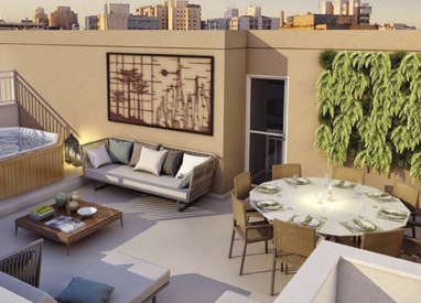 Apartamento duplex é ideal para quem quer mais espaços de convívio