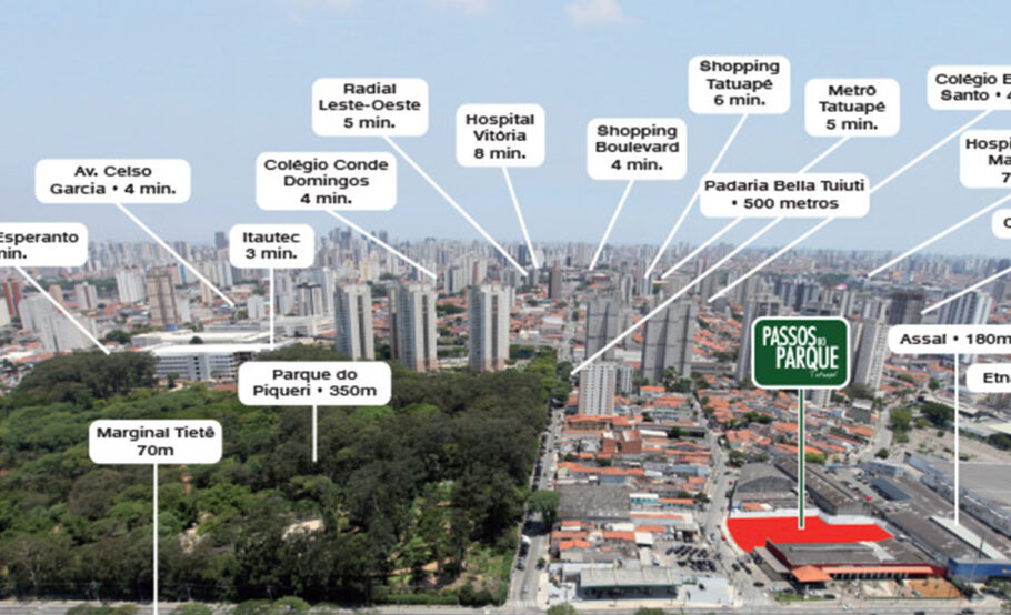 Tibério entrega Passos do Parque Tatuapé