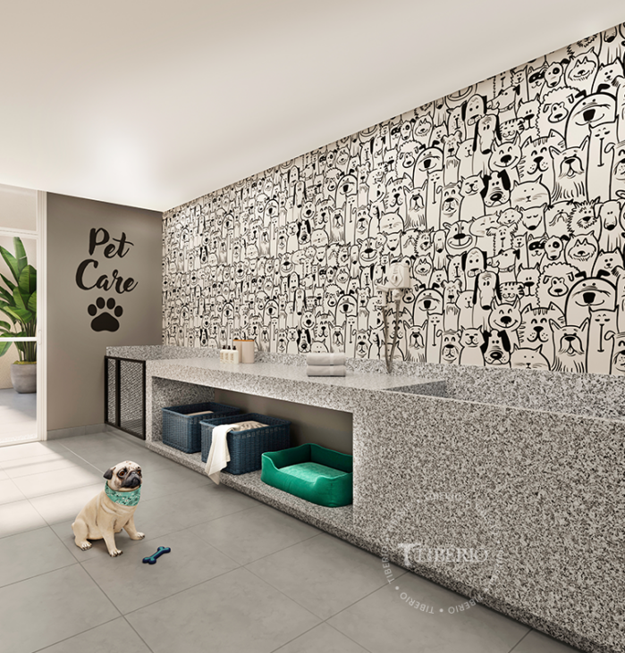 Pet Care <br>Uso residencial. Perspectiva artística.