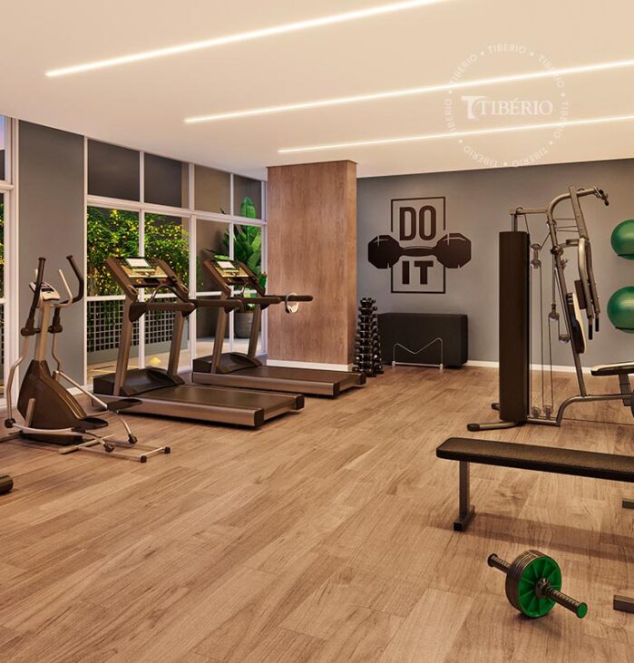 Fitness <br>Uso residencial. Perspectiva artística.