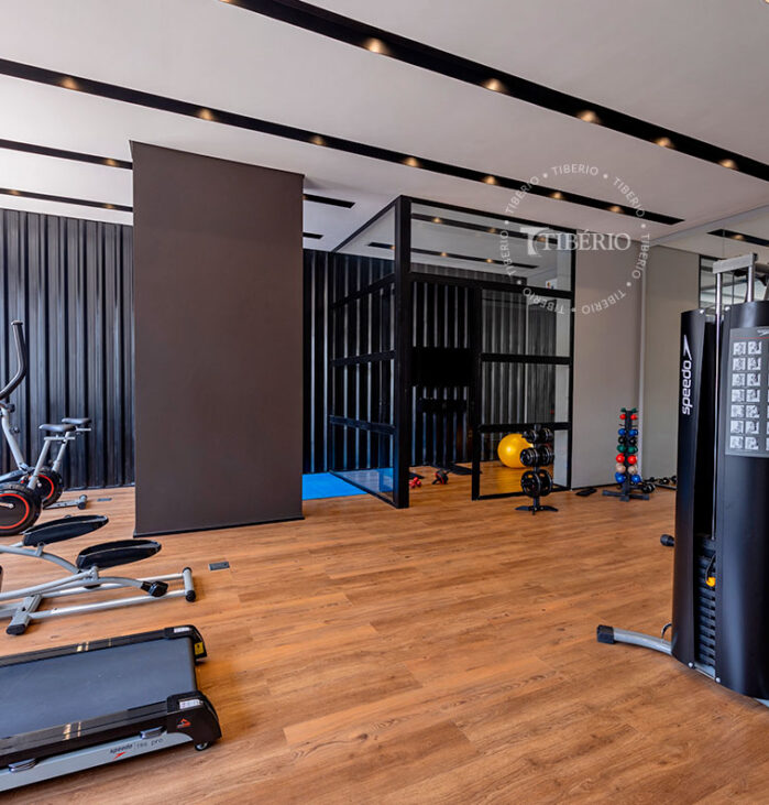Fitness. Uso residencial.