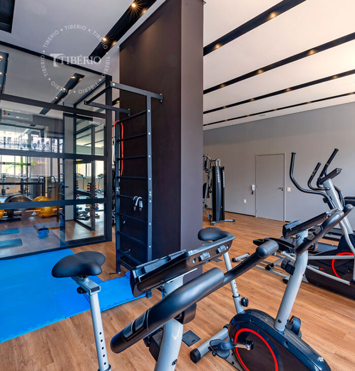 Fitness. Uso residencial.