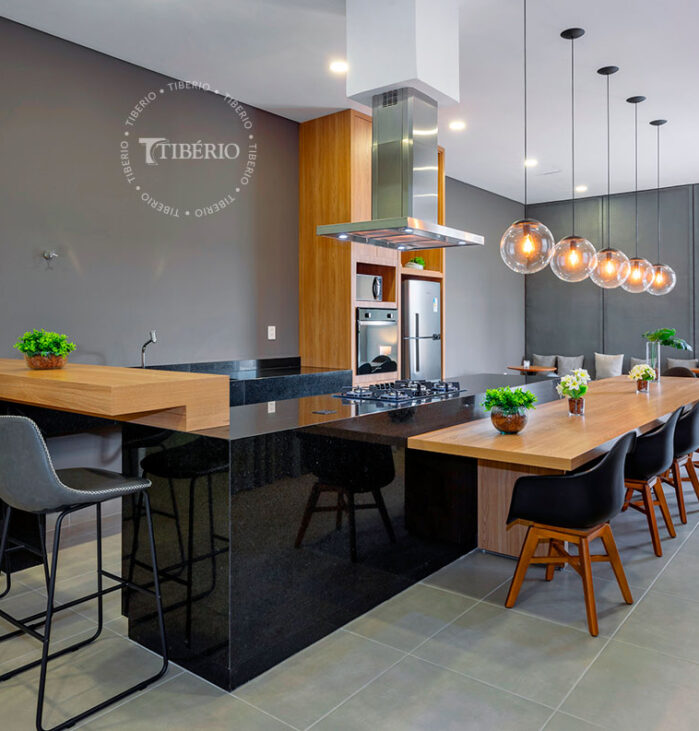 Espaço Gourmet. Uso residencial.