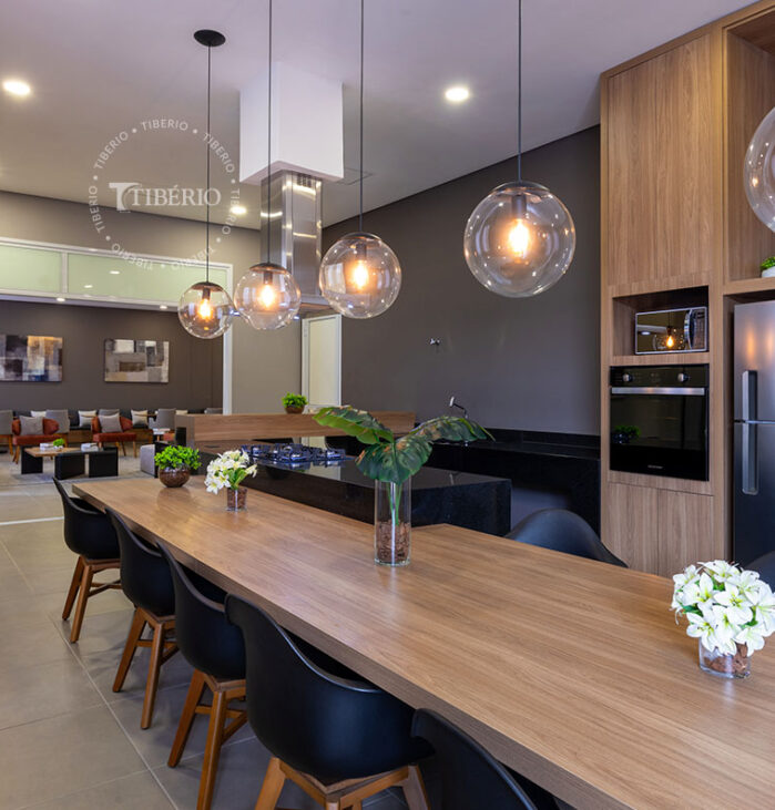 Espaço Gourmet. Uso residencial.