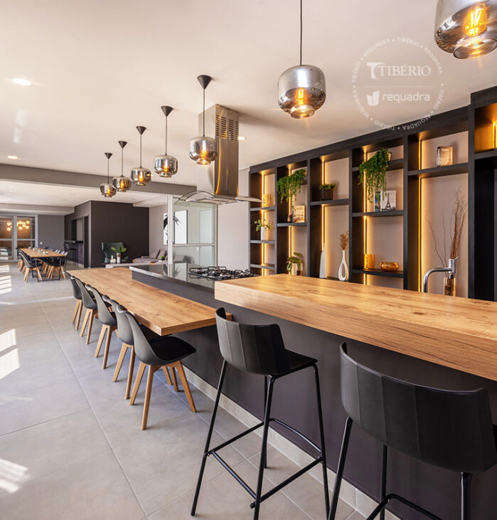 Espaço Gourmet <br>Uso residencial.