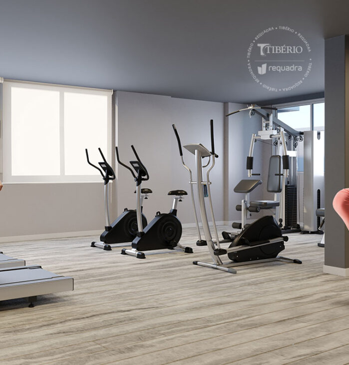 Fitness <br>Uso residencial. Perspectiva artística.