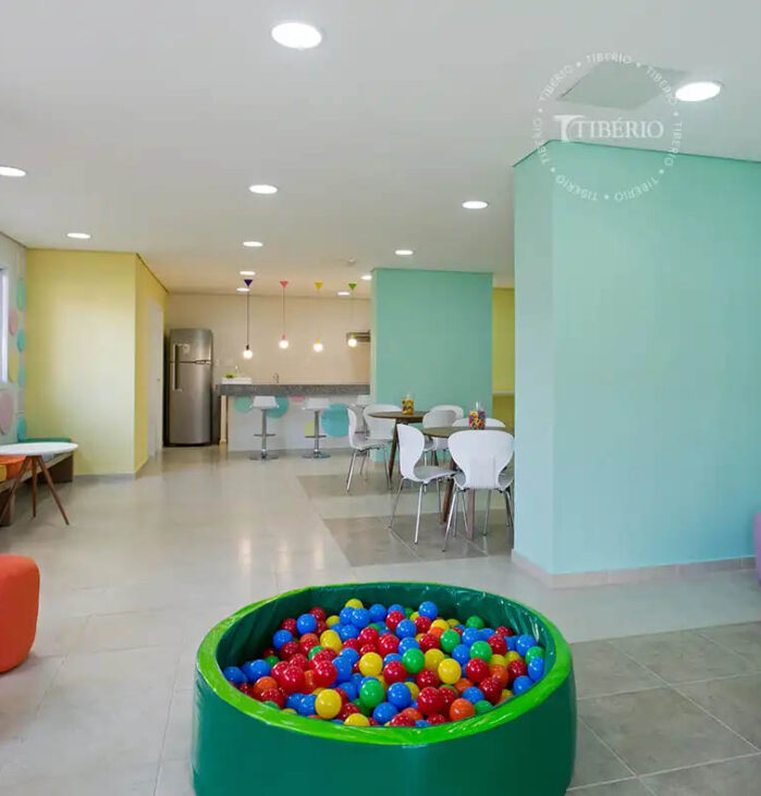 Salão de Festa Infantil <br>Uso residencial.