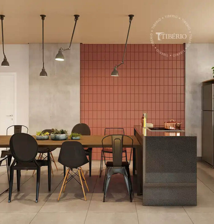 Espaço Gourmet <br> Perspectiva artística.