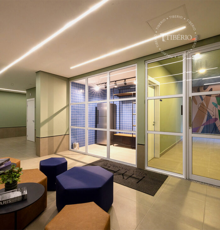 Hall e Delivery Room <br>Uso compartilhado.