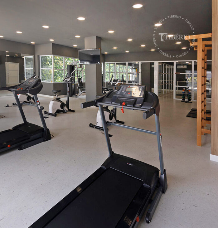 Fitness indoor <br>Uso residencial
