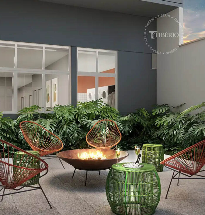 Apoio Gourmet <br>Uso residencial. Perspectiva artística.