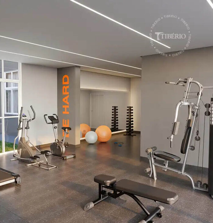 Fitness <br>Uso residencial. Perspectiva artística.