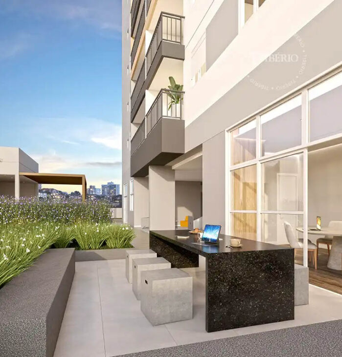 Cowork Greenview <br>Uso residencial. Perspectiva artística.