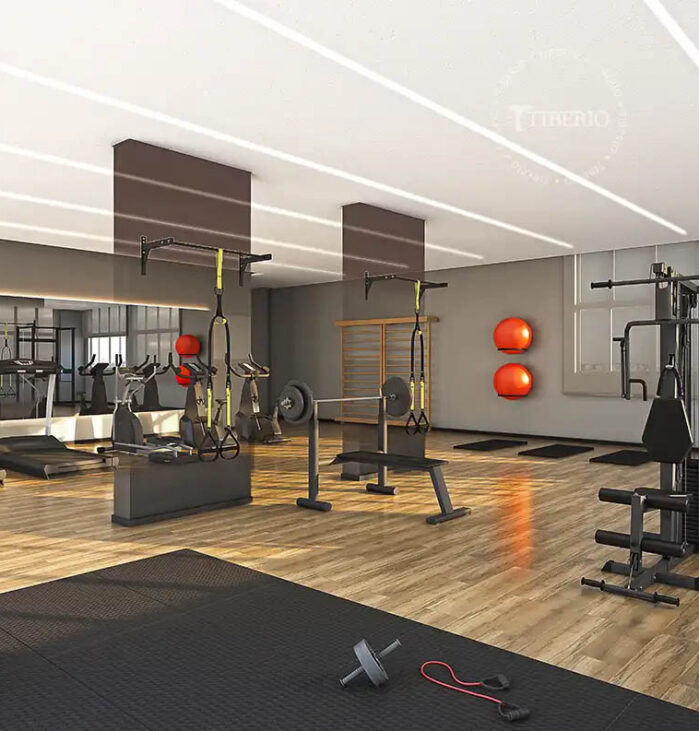 Fitness <br>Uso residencial. Perspectiva artística.