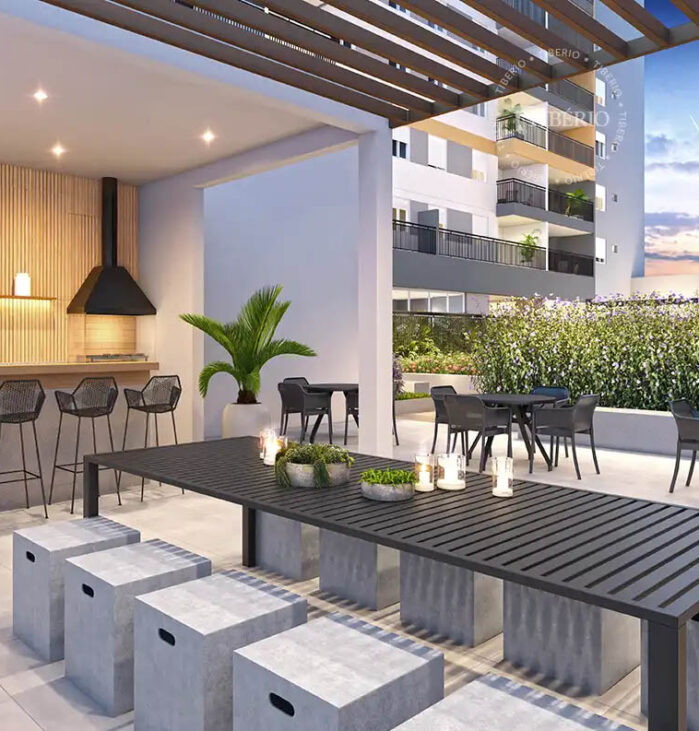 West Grill <br>Uso residencial. Perspectiva artística.