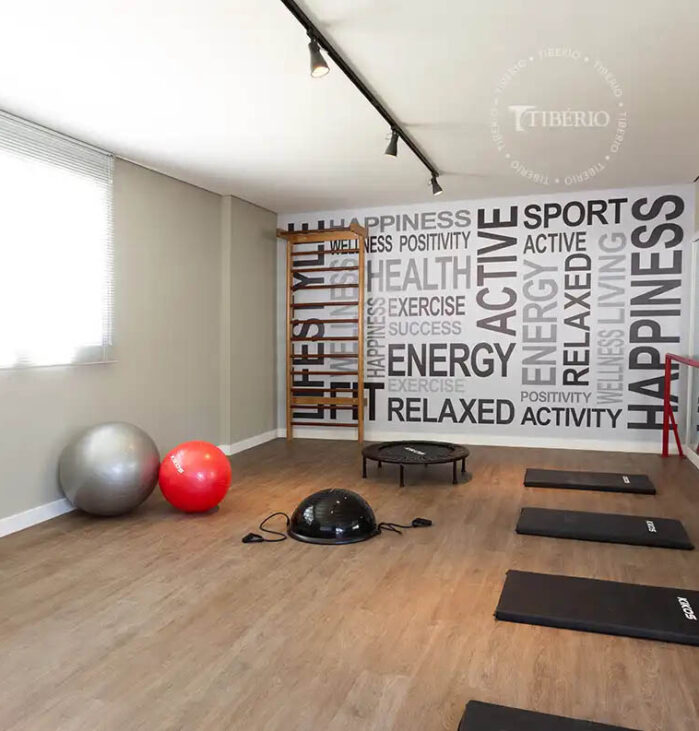 Fitness com Funcional <br>Uso residencial.