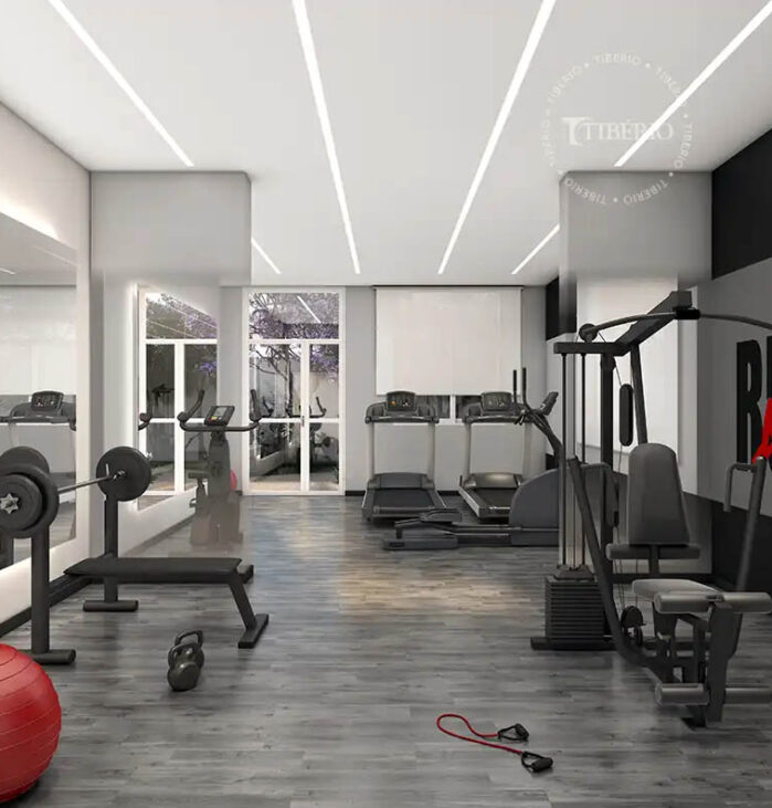 Fitness <br>Uso residencial. Perspectiva artística.