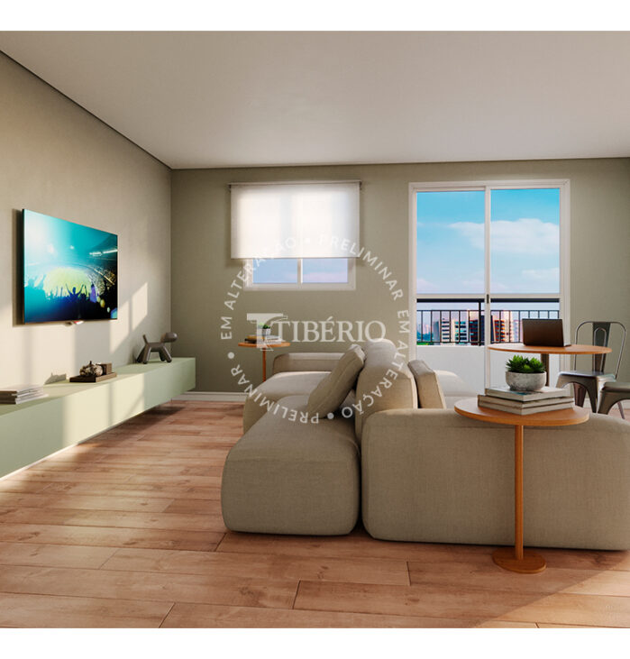 Home Theater <br>Uso Exclusivo Residencial. Perspectiva artística.