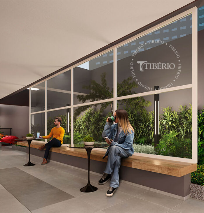 Garden Lounge.<br>Perspectiva artística