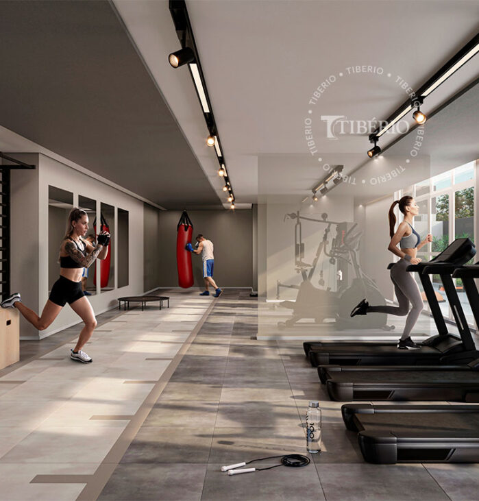Indoor fitness.<br>Perspectiva artística