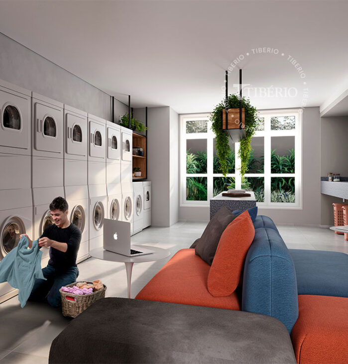 Laundry Station.<br>Perspectiva artística