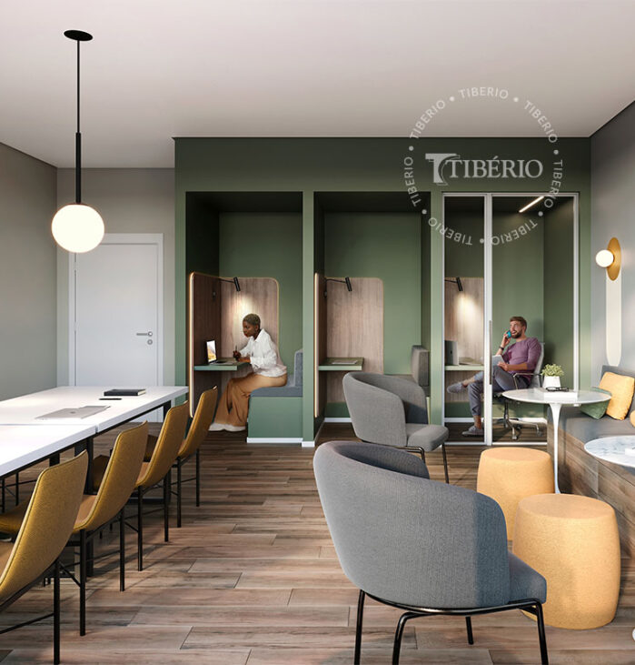 Premium office.<br>Perspectiva artística