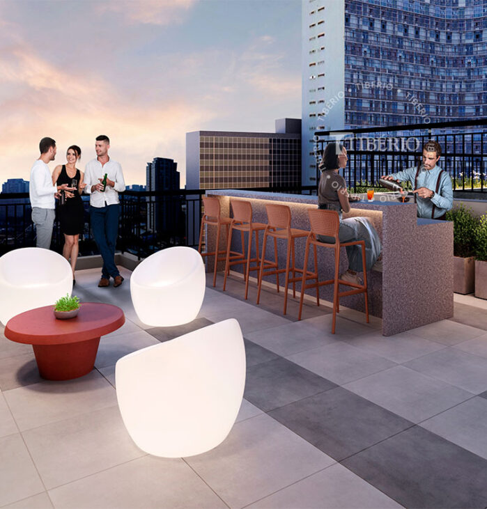 Sky bar.<br>Perspectiva artística