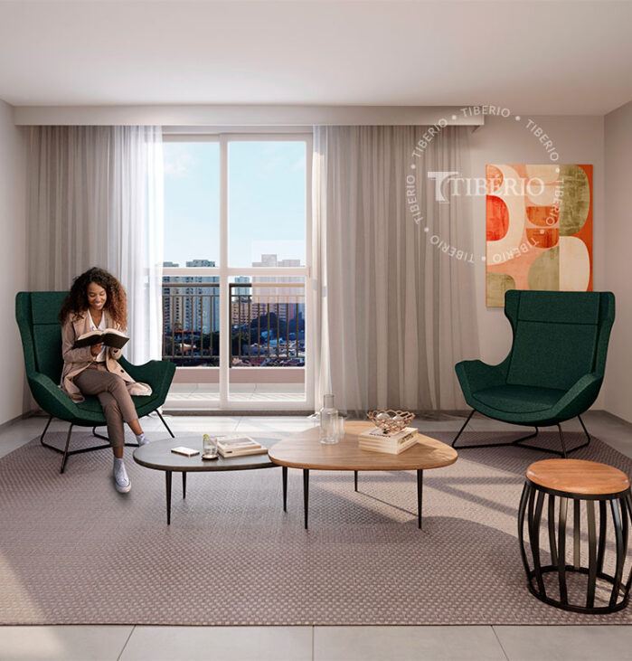 Sky lounge.<br>Perspectiva artística