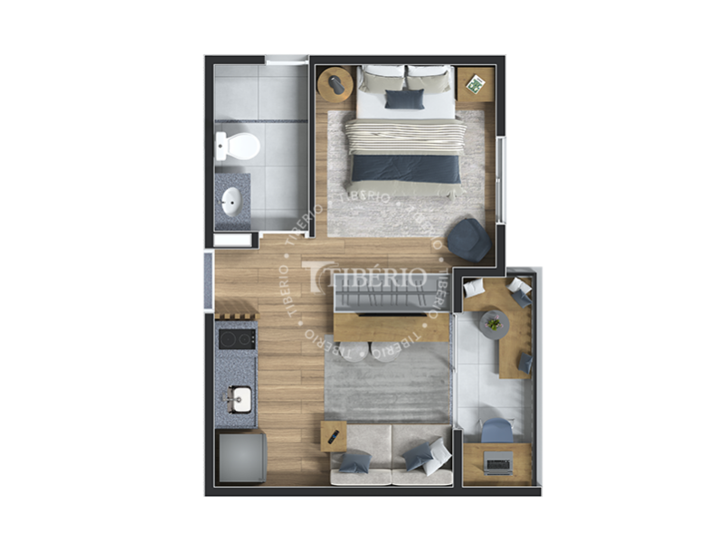 studio 26,94m²