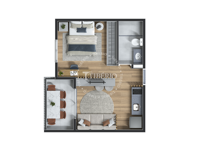 studio 31,00m²