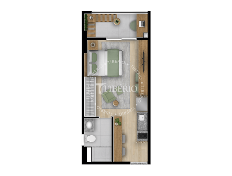Studio  29,15m²
