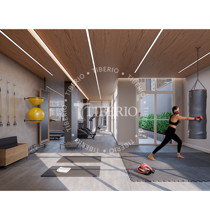 Circuito Hiit <br>Uso Exclusivo Residencial. Perspectiva artística.