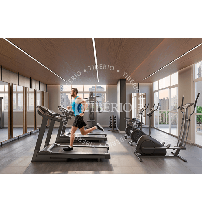 Fitness <br>Uso Exclusivo Residencial. Perspectiva artística.