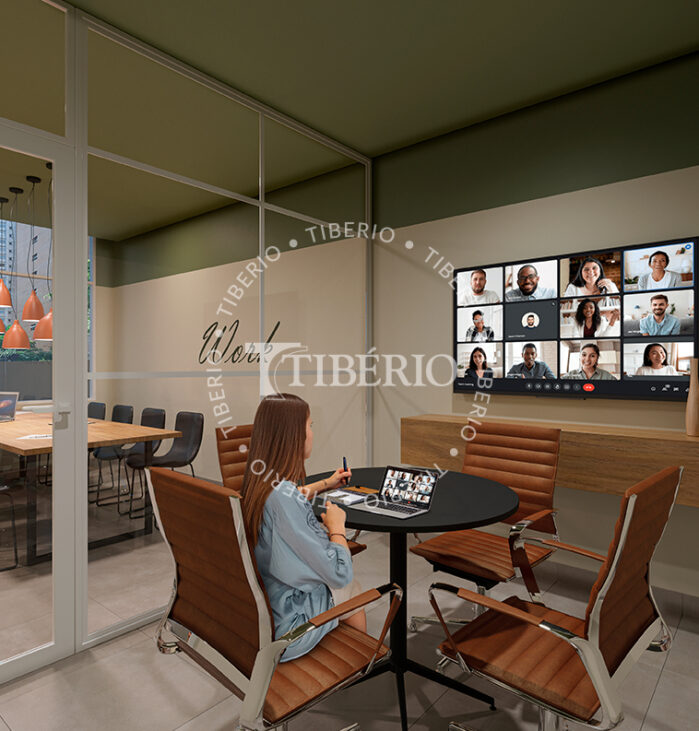 Meeting <br>Uso Exclusivo Residencial. Perspectiva artística.