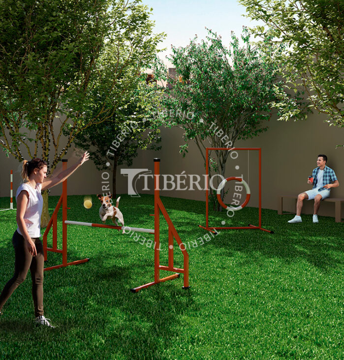 Pet Place <br>Uso Exclusivo Residencial. Perspectiva artística.