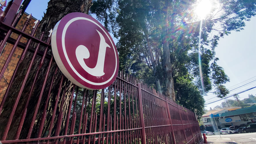 Fachada do clube atlético Juventus  no Parque da Mooca